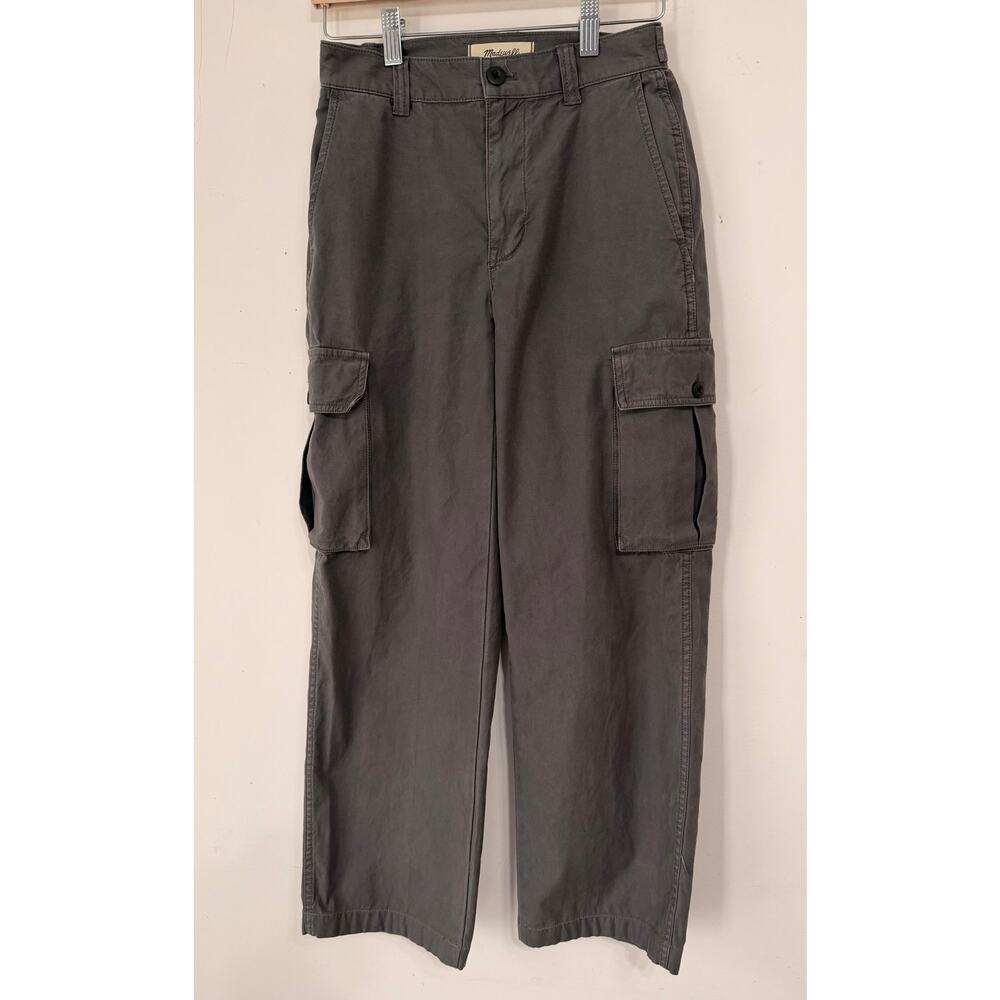 Madewell utility‎ straight leg cargo pants sz 23 Y2K streetwear soft utility